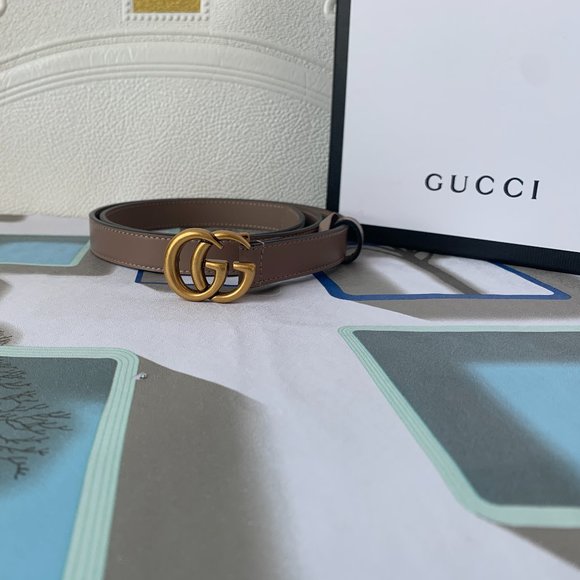Gucci Leather belts with GG buckle main image 6